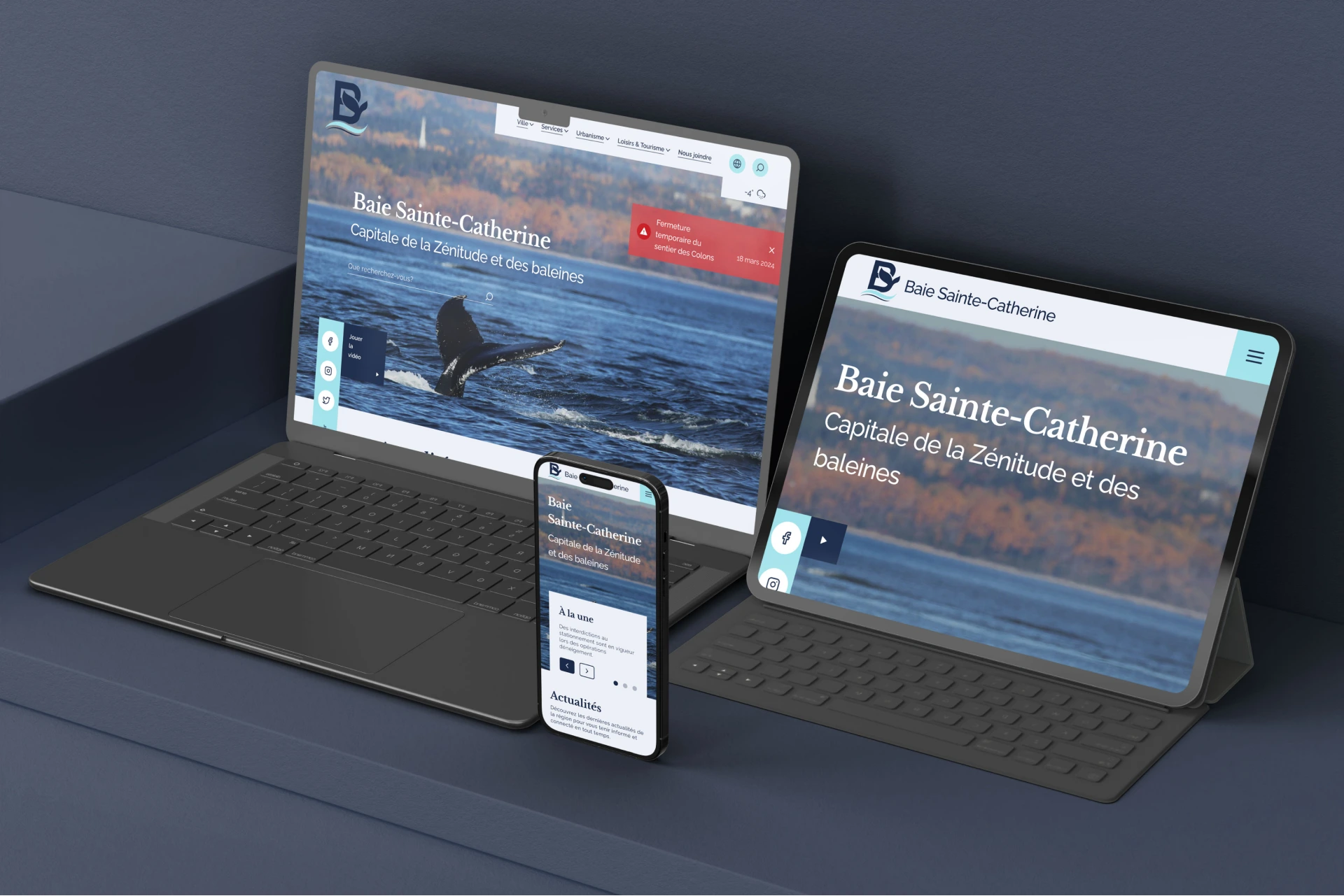 Mockup site Baie-Sainte-Catherine